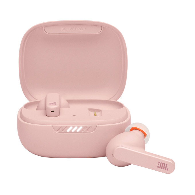 JBL Live Pro+ TWS - Pink - True wireless Noise Cancelling earbuds - Hero image number null